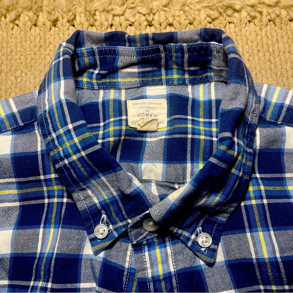 J. Crew Vintage Oxford 100% Cotton Shirt